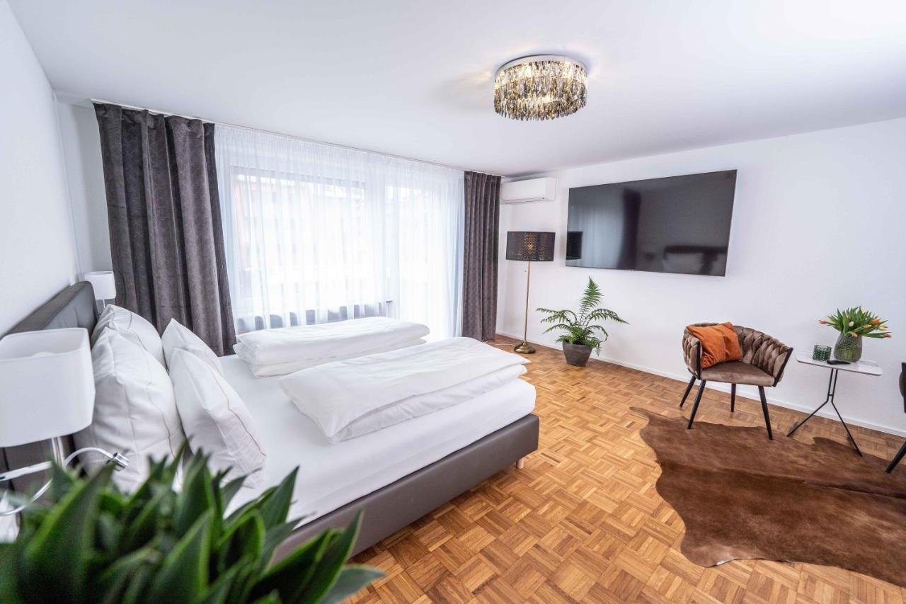 City Wohnung Fn L 5 Klimatisiert Mit Balkon Und Kueche Friedrichshafen Exterior photo